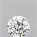 Lab Grown Diamond 1.01 Carats, Round with Ideal Cut, D Color, VS1 Clarity and Certified by IGI