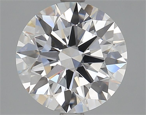 Picture of Lab Grown Diamond 3.01 Carats, Round with Excellent Cut, D Color, IF Clarity and Certified by GIA