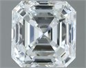 Natural Diamond 0.81 Carats, Asscher with  Cut, H Color, VVS1 Clarity and Certified by GIA