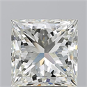 Diamante Natural 3.22 quilates, Princesa , Color J, claridad VS1 y certificado IGI