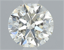 Natural Diamond 0.76 Carats, Round with Excellent Cut, K Color, SI2 Clarity and Certified by GIA