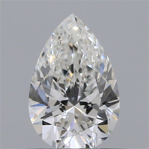 Foto Diamante Natural 0.51 quilates, De pera , Color G, claridad VVS2 y certificado GIA de