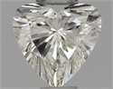 Natural Diamond 0.30 Carats, Heart with  Cut, I Color, SI2 Clarity and Certified by IGI