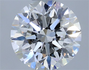 Picture of Natural Diamond 0.50 Carats, Round with Very Good Cut, F Color, VS1 Clarity and Certified by GIA