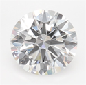 Del inventario de diamantes de laboratorio, 2.08 quilates, Redondo , Color D, claridad VVS1 y certificado IGI