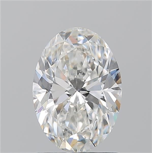 Picture of Natural Diamond 1.50 Carats, Oval with  Cut, F Color, VS2 Clarity and Certified by GIA