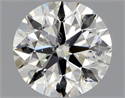 Natural Diamond 0.70 Carats, Round with Excellent Cut, I Color, VS2 Clarity and Certified by GIA