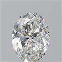Diamante Natural 0.50 quilates, Ovalado , Color G, claridad IF y certificado GIA