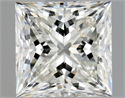 Natural Diamond 1.03 Carats, Princess with  Cut, I Color, VVS2 Clarity and Certified by GIA