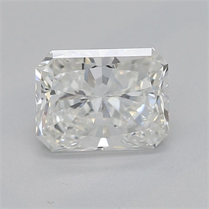 Picture of Natural Diamond 0.75 Carats, Radiant with  Cut, H Color, VS1 Clarity and Certified by GIA