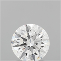 Del inventario de diamantes de laboratorio, 1.21 quilates, Redondo , Color D, claridad VS1 y certificado IGI