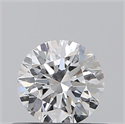 Natural Diamond 0.40 Carats, Round with Excellent Cut, D Color, VS1 Clarity and Certified by GIA