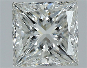 Picture of Natural Diamond 1.00 Carats, Princess with  Cut, H Color, VS1 Clarity and Certified by GIA