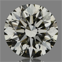 Natural Diamond 0.50 Carats, Round with Very Good Cut, K Color, VS1 Clarity and Certified by GIA