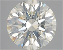Natural Diamond 5.53 Carats, Round with Excellent Cut, L Color, SI2 Clarity and Certified by GIA