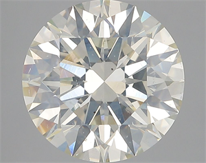 Picture of Natural Diamond 5.53 Carats, Round with Excellent Cut, L Color, SI2 Clarity and Certified by GIA