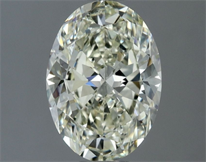 Picture of Natural Diamond 1.29 Carats, Oval with  Cut, K Color, VVS1 Clarity and Certified by IGI