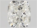 Natural Diamond 0.71 Carats, Cushion with  Cut, H Color, VS1 Clarity and Certified by GIA