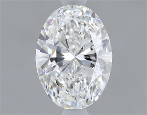 Foto Diamante Natural 0.70 quilates, Ovalado , Color F, claridad VS2 y certificado GIA de