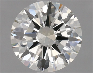 Picture of Natural Diamond 1.00 Carats, Round with Excellent Cut, K Color, VS2 Clarity and Certified by GIA