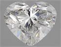 Natural Diamond 2.01 Carats, Heart with  Cut, E Color, VS1 Clarity and Certified by GIA