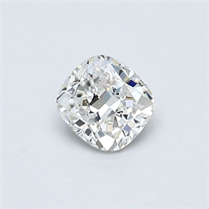 Foto Diamante Natural 0.41 quilates, Del cojín , Color G, claridad VVS2 y certificado GIA de