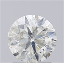 Diamante Natural 1.50 quilates, Redondo , Color I, claridad I1 y certificado IGI