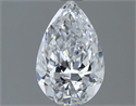 Diamante Natural 1.20 quilates, De pera , Color D, claridad FL y certificado GIA