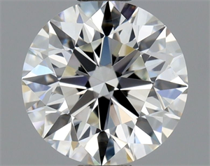 Picture of Natural Diamond 0.85 Carats, Round with Excellent Cut, H Color, VS1 Clarity and Certified by GIA