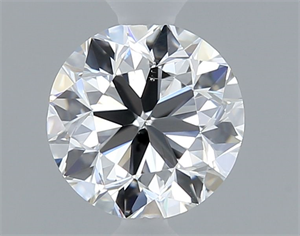 Picture of Natural Diamond 0.50 Carats, Round with Very Good Cut, D Color, SI1 Clarity and Certified by GIA