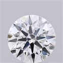 Del inventario de diamantes de laboratorio, 1.72 quilates, Redondo , Color D, claridad IF y certificado IGI
