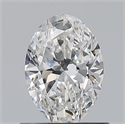 Diamante Natural 0.70 quilates, Ovalado , Color F, claridad VS1 y certificado GIA
