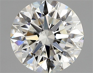 Picture of Natural Diamond 0.86 Carats, Round with Excellent Cut, H Color, VS2 Clarity and Certified by GIA