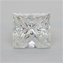 Diamante Natural 1.70 quilates, Princesa , Color G, claridad SI1 y certificado GIA