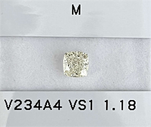 Foto Diamante Natural 1.18 quilates,  , Color M, claridad VS1 y certificado GIA de