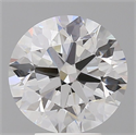 Lab Grown Diamond 4.60 Carats, Round with Ideal Cut, E Color, VVS2 Clarity and Certified by IGI