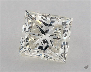 Picture of Natural Diamond 1.01 Carats, Princess with  Cut, K Color, VVS2 Clarity and Certified by GIA