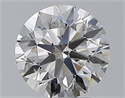 Diamante Natural 2.06 quilates, Redondo , Color G, claridad VVS1 y certificado GIA