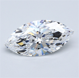 Picture of Natural Diamond 3.01 Carats, Marquise with  Cut, D Color, SI1 Clarity and Certified by GIA