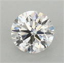 Del inventario de diamantes de laboratorio, 1.09 quilates, Redondo , Color E, claridad VVS2 y certificado IGI