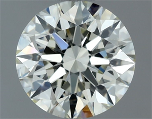 Picture of Natural Diamond 1.00 Carats, Round with Excellent Cut, M Color, VS2 Clarity and Certified by GIA