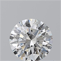 Natural Diamond 0.50 Carats, Round with Excellent Cut, H Color, VS2 Clarity and Certified by GIA