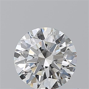 Picture of Natural Diamond 0.50 Carats, Round with Excellent Cut, H Color, VS2 Clarity and Certified by GIA