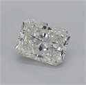 Natural Diamond 1.02 Carats, Radiant with  Cut, G Color, VS1 Clarity and Certified by GIA