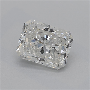 Picture of Natural Diamond 1.02 Carats, Radiant with  Cut, G Color, VS1 Clarity and Certified by GIA