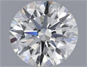 Diamante Natural 0.50 quilates, Redondo , Color I, claridad VVS1 y certificado GIA