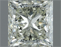Diamante Natural 1.01 quilates, Princesa , Color K, claridad VS2 y certificado IGI