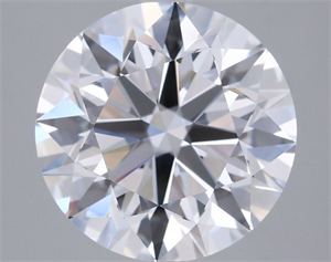 Picture of Lab Grown Diamond 3.50 Carats, Round with Very Good Cut, E Color, VVS1 Clarity and Certified by IGI