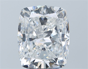 Foto Diamante Natural 4.01 quilates, Del cojín , Color D, claridad VVS2 y certificado GIA de