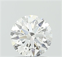Del inventario de diamantes de laboratorio, 1.07 quilates, Redondo , Color D, claridad VVS2 y certificado IGI